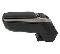 Accoudoir spécifique noir/gris Armster 2 pour Ford Fiesta (2017-). Avec compartiment de rangement et rabattable.