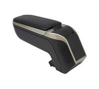 Accoudoir spécifique Noir/Gris Armster 2 pour Renault Captur (2017-). Avec compartiment de rangement et pliable.