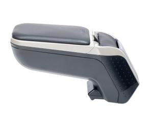 Accoudoir spécifique noir/gris Armster 2 pour Smart for2/for4 (2015-). Avec compartiment de rangement et pliable.