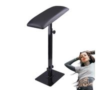 Accoudoir Tatouage Réglable Éponge Pad Tatouage Accoudoir Accoudoir Doux Jambe Stand Chaise Gain de Place Outil de Tatouage Portable pour Artistes, Studio, Salon, Fournitures, 93 cm