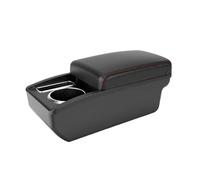 Accoudoir Voiture Boîte Accoudoir De Voiture Spécial Pour Peugeot 207(A1 Black red NO USB)