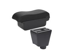 Accoudoir Voiture Central pour Clio 4 pour Captur pour Clio 3 III IV Accoudoir De Voiture Accessoires Pièces De Rangement Réaménagement Intérieur Dédié Accoudoir Central(C2 Black Line NO USB)