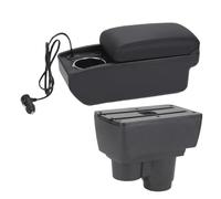 Accoudoir Voiture Central Pour Dacia Pour Duster 2019-2024 Accoudoir De Voiture Dédié Rangement Intérieur De Rénovation Accoudoirs De Voiture(A2 Fast charging)