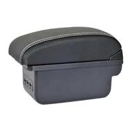 Accoudoir Voiture Central Pour Peugeot Pour Partner Pour Tepee Accoudoir De Voiture Boîte De Rangement Accessoires De Voiture Détails Intérieurs Accoudoirs De Voiture(B3 Black white 3USB)