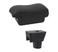 Accoudoir Voiture Pour Duster 2012 2013 2014 2015 2016 2017 2018 Accoudoir Voiture Boîtier Double Couche(B2 Red Line)