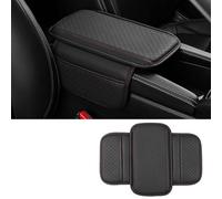 Accoudoir Voiture pour Ford F Series F 150 Lightning XIV SuperCrew 2020 2021 2022 2023 2024 2025, Central Console Centrale Protection Cuir Tapis de boîte d'accoudoir,D