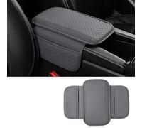 Accoudoir Voiture pour Ford F Series F 150 Lightning XIV SuperCrew 2020 2021 2022 2023 2024 2025, Central Console Centrale Protection Cuir Tapis de boîte d'accoudoir,A