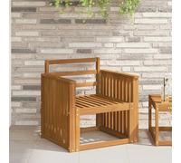 Accoudoirs 2 pc Marron 60 x 6 x 61 cm Bois d'Acacia Massif vidaXL