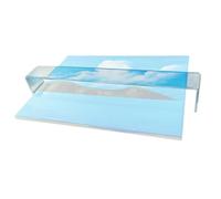 Accoudoirs avec pont incliné pour artistes - Ponts inclinés pour peintres | Accoudoirs en acrylique transparent réglable en hauteur pour peintres, étudiants, tiroirs, profesi