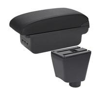 Accoudoirs Central Console pour Clio 3 pour Captur pour Clio 4 III IV Accoudoir De Voiture Boîte De Rangement pour Accessoires Pièces De Rénovation Accoudoir Accoudoirs Console Voiture(B*2 Black Line