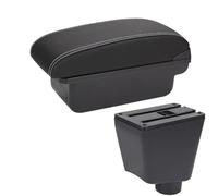 Accoudoirs Central Console Pour Clio 3 Pour Captur Pour Clio 4 III IV Accoudoir De Voiture Boîte De Rangement Pour Accessoires Pièces De Rénovation Accoudoir Accoudoirs Console Voiture(C*3 Black white