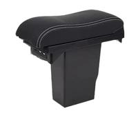 Accoudoirs Central Console Pour Peugeot 2008 2012 2013 2014 2015 2016 2017 2018 Accoudoir De Voiture Avec Chargement USB Détails Intérieurs Accoudoirs Console Voiture(A Black white 3USB)