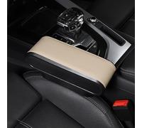 Accoudoirs de Voiture pour Fiat 500/500C/500E/Abarth 500 2007-2022, Accoudoirs Voiture Console Centrale Boîte de Rangement Boîte d'accoudoir de Voiture Accoudoir Voiture Central, C Beige