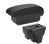 Accoudoirs De Voiture Pour Kia Pour Rio Pour Stonic 2015-2022 Accoudoir Cerato Europe Sud Pièces De Rechange Boîte De Rangement(C Black white NO USB)