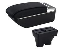 Accoudoirs De Voiture Pour Peugeot 208 2012 2013 2014 2015 2016 2017 2018 Accoudoir Boîte De Rangement Pièces Rénovation Intérieur(A Black Line No USB)