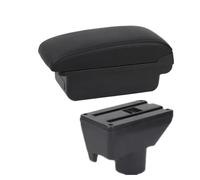 Accoudoirs De Voiture Pour Toyota Pour Yaris Pour Vitz 2011 2012 2013 2014 2015 2016 2017 2018 2019 Accoudoir Central Boîte De Rangement Porte-Gobelet(A Black line NO USB)