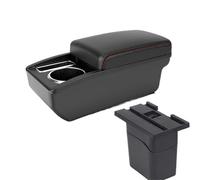 Accoudoirs Pour Chevrolet Pour Cruze 2009 2010 2011 2013 2014 2015 Accoudoir Accoudoir Boîte Bras Console Centrale Boîte De Rangement Intérieur Accoudoir Console Centrale(A1 Black red NO USB)