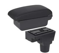 Accoudoirs Pour Chevrolet Pour Sonic Pour Aveo Pour Lova T250 T300 Accoudoir Boîte De Rangement Dédiée Aux Accessoires Intérieurs De Voiture Accoudoir Console Centrale(C2 black line No USB)