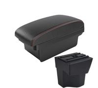 Accoudoirs Pour Kia Pour Rio 3 III K2 Pour X-line 2011-2016 Accoudoir De Voiture Boîte De Rangement Intérieure Accessoires 3 Ports USB Accoudoir Console Centrale(A1 Black red NO USB)