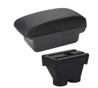 Accoudoirs Pour Peugeot 208 2012-2018 Accoudoir Boîte De Rangement Pièces De Rénovation Détails Intérieurs Support Automatique Cendrier Accoudoir Console Centrale(B2 Black line 3USB)