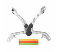 Accoudoirs rembourrés LCC® - Wonder Bras - Accessoire de fitness pour renforcer les bras - Blanc