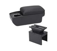 Accoudoirs Voiture Accoudoir Universel Voiture Boîte Modèle Accessoire Stockage Automatique Modification Pièces Rénovation Intérieure Dédiées Console Centrale Accoudoir(C3 Black white NOUSB)