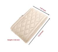 Accoudoirs Voiture Coussin D'accoudoir Universel En Cuir Pour Console Centrale De Voiture Rose Accessoires D'intérieur(Pink white)