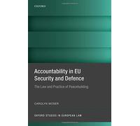 Accountability In Eu Security And Defence