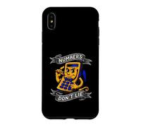 Accountant Calculator Numbers Dont Lie Coque pour iPhone XS Max