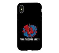 Accountant CPA Bookkeeper Your Taxes are A Mess Coque pour iPhone X/XS