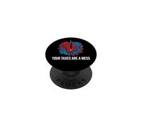 Accountant CPA Bookkeeper Your Taxes are A Mess PopSockets PopGrip Adhésif