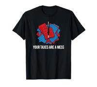 Accountant CPA Bookkeeper Your Taxes are A Mess T-Shirt