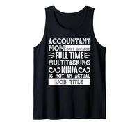 Accountant Mom Job Title Funny Mothers Day for Mommy Débardeur