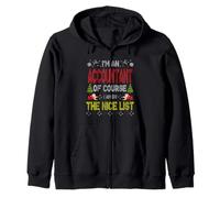 Accountant of Course on The Nice List Ugly Christmas Sweater Sweat à Capuche