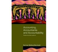 Accounting, Accountants And Accountability