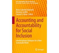 Accounting and Accountability for Social Inclusion: Interdisciplinary Dialogues for a More Sustainable World