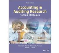Accounting and Auditing Research by Natalie Tatiana Northern Illinois University Churyk Natalie Tatiana Northern Illinois University Churyk (Auteur)