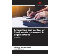 Accounting and control of fixed assets movement in organizations