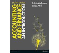 Accounting and Finance: An Introduction