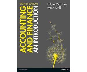 Accounting and Finance: An Introduction