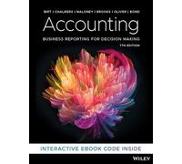 Accounting: Business Reporting for Decision Making