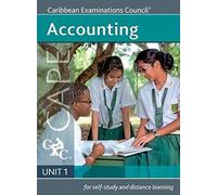 Accounting Cape Unit 1 A Cxc Study Guide