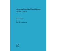 Accounting Control And Financial Strategy