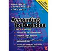 Accounting for Business Harvey, David, Atrill, Peter, Unknown (Auteur)
