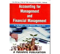Accounting for Management & Financial Management (Eng.)