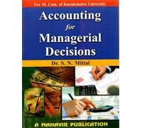 Accounting for managerial decisions (Eng) KUK