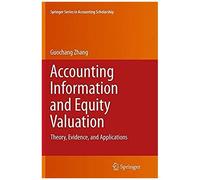 Accounting Information And Equity Valuation