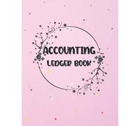 Accounting Ledger Book: Simple Accounting Ledger for Bookkeeping (110 Page)