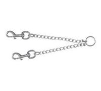 Trixie Chromed Twin Chain Coupler, 60 cm x 4 mm