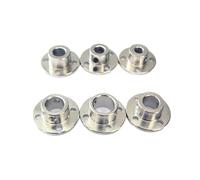Accouplement à bride， Accouplement à bride, accouplement à bride rigide, accouplement 5 pièces, guide moteur, coupleur d'arbre, connecteur de moteur, raccords de roulement d'axe d'arbre(4mm)